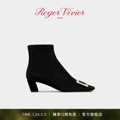 Belle Vivier方扣切尔西靴短靴 Vivier RV女鞋 新年礼物 Roger
