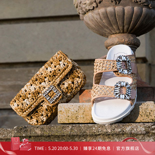 RV女包Jeu Crochet手拿包 Roger Vivier 24期免息 Fille