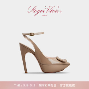 Vivier Roger Choc漆扣高跟鞋 Viv RV女鞋