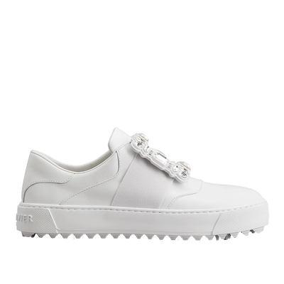 圆头钻扣女鞋RogerVivier