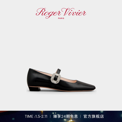 【新年礼物】Roger Vivier/2025秋冬RV女鞋Belle Vivier玛丽珍鞋
