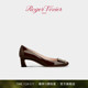 新年礼物 Roger Vivier 2025秋冬RV女鞋 Trompette喇叭跟高跟鞋