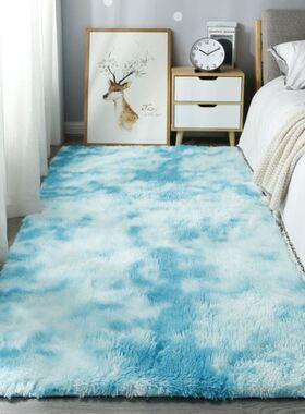 Carpet, bedroom bed blanket Nordic plush floor mat,cushion