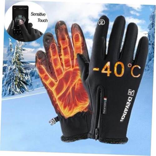 Winter Gloves Waterproof Thermal Touch Screen windproof 手套
