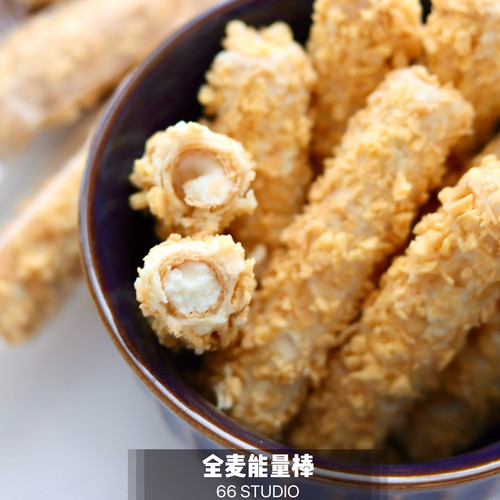 纯手工燕麦全麦酸奶蛋卷棒甜味散装奶酪奶油夹心能量棒休闲小零食