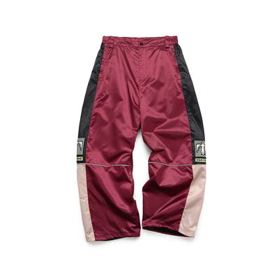 ESOTERIC THING 拼色尼龙运动裤 TWO TONE NYLON TRACK PANTS