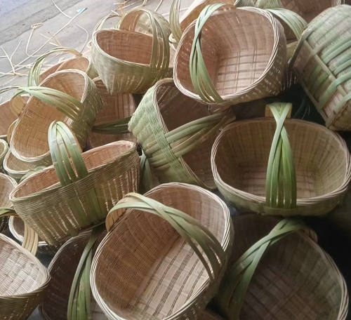 壹菀贩购物篮竹编篮子菜篮子竹编