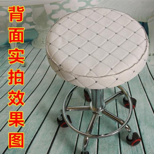 圆垫子椅垫圆形套彩色北欧风椅套椅子餐椅子坐垫套可爱餐椅垫座垫