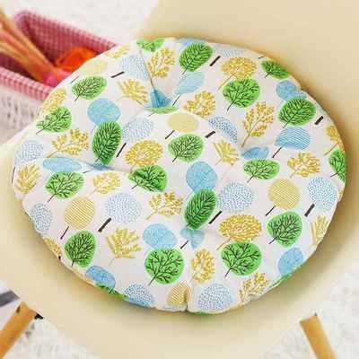 榻榻米学生餐椅垫凳子夏季坐垫办公室垫加厚椅子屁股电脑圆形座垫
