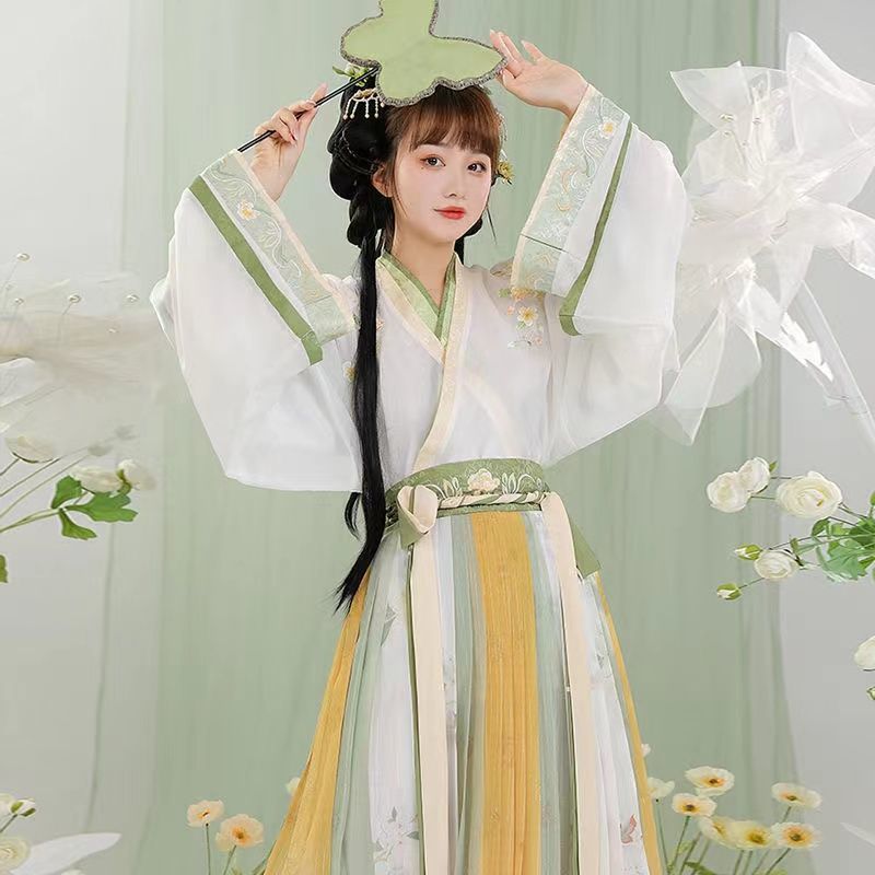 出租新齐腰襦裙款汉魏晋风图片