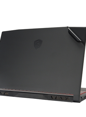 微星(msi)武士GF66/GF76/GL76原机色保护膜黑色贴纸Katana GF66/GF76原色贴膜15.6寸/17.3寸防蓝光屏膜贴膜