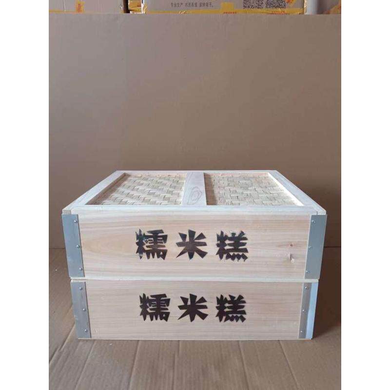 正方形蒸笼竹子木质蒸笼包子馒头蒸笼家用商用笼屉鲍鱼小笼包专用