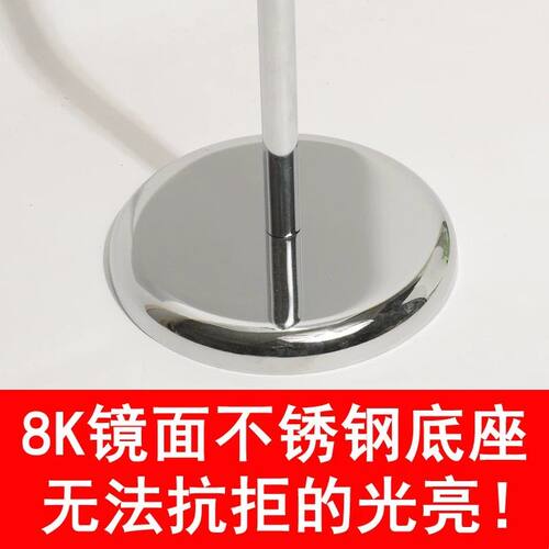 展悦001不锈钢A4立牌指示牌 商业办公广告展示架 简约现代风格
