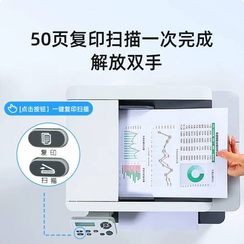 奔图M7160DW/6760DW高速激光打印机一体机办公自动双面7161/6761