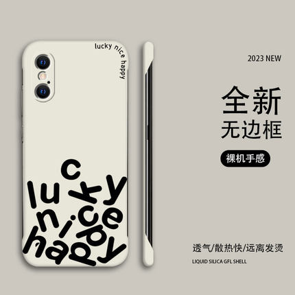 英文字母适用于苹果x手机壳iphonexr无边框xs潮流xsmax高级感se2磨砂7plus高颜值8plus硬壳6s超薄6sp简约创意