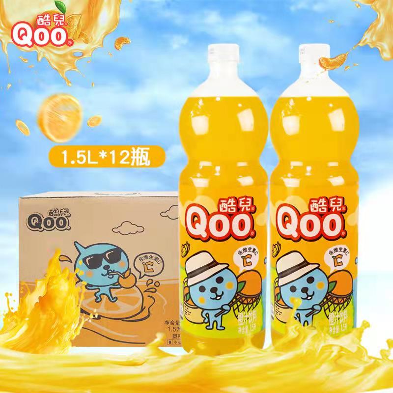 酷儿橙汁味1.5L*12瓶多省包邮