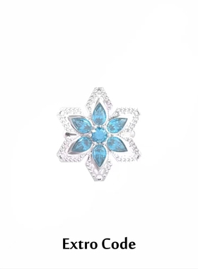 ExtroCode轻奢时尚雪花戒指