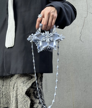 Extro Code | 雪花系列 雪花包 新品 圣诞冬天迷你时尚手提包潮流