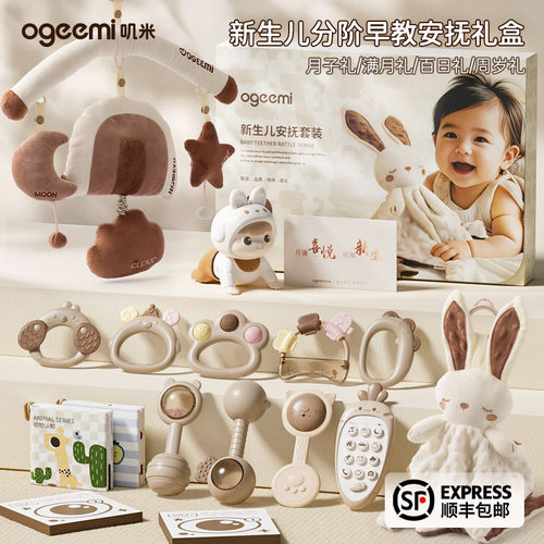 婴儿科学分阶安抚早教大礼盒 送礼体面