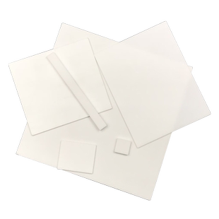 氧化锆陶瓷片50mm方片 耐高温绝缘耐磨  可激光切割非标定制