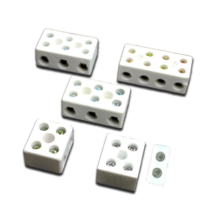 耐高温陶瓷接线端子 电线接头连接器螺丝式接线柱 电线接口对接头