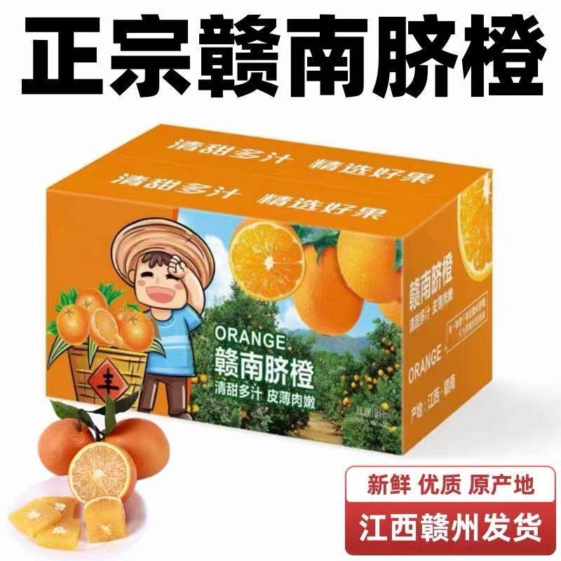 正宗赣南脐橙赣州直发新鲜现摘