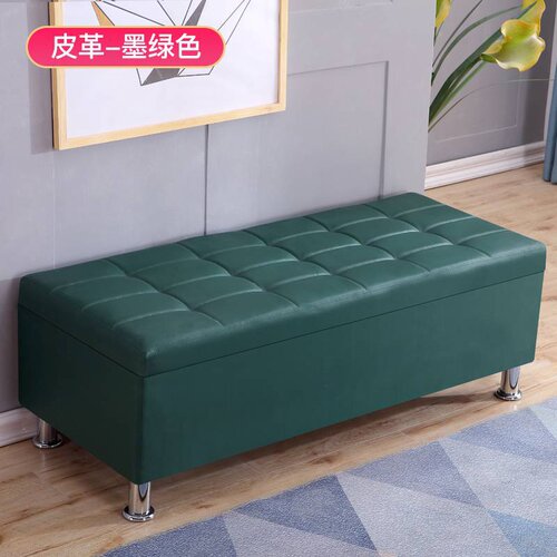 。服装店长方形沙发换鞋凳床尾多功能储物收纳凳更T衣室试衣间凳