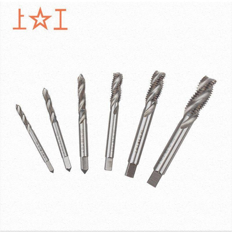 。螺旋丝锥机用丝攻全磨制螺旋槽螺纹丝锥盲孔加工不锈钢专用
