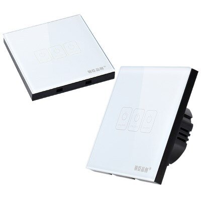 极速促无线面板双控开关qv布无线遥控免随意220灯具线贴家用电灯