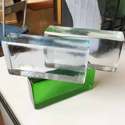 实心玻璃砖隔断墙定制浴室客厅外墙玄关背景墙透明水晶砖淋浴方形