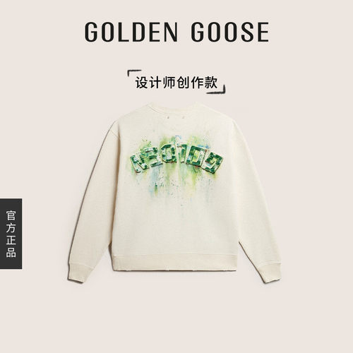 【创作款】Golden Goose男女创意涂绘卫衣GGDB