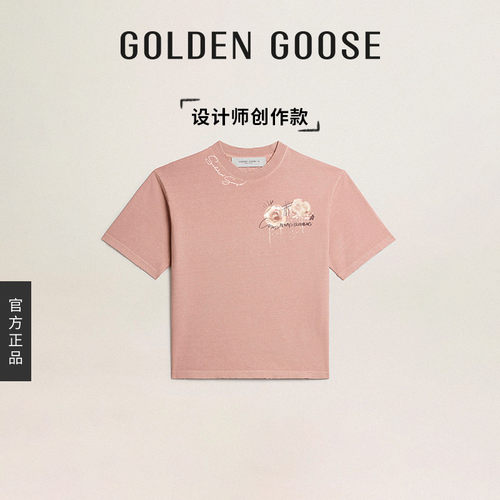 GoldenGoose字母运动T恤