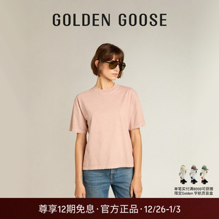 亚洲限定版 新款 型 Goose女装 字母T恤GGDB Golden