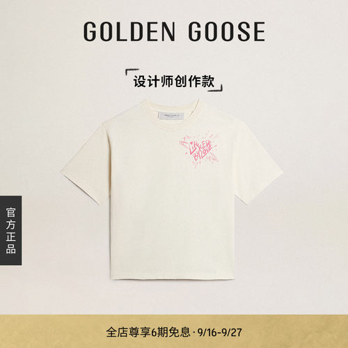 【创作款】Golden Goose女士休闲百搭短袖T恤GGDB