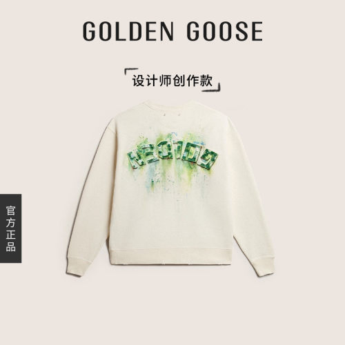 【创作款】Golden Goose男女创意涂绘卫衣GGDB