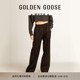 GGDB 季 Golden Goose女GOLDEN系列棉羊毛黑色休闲裤