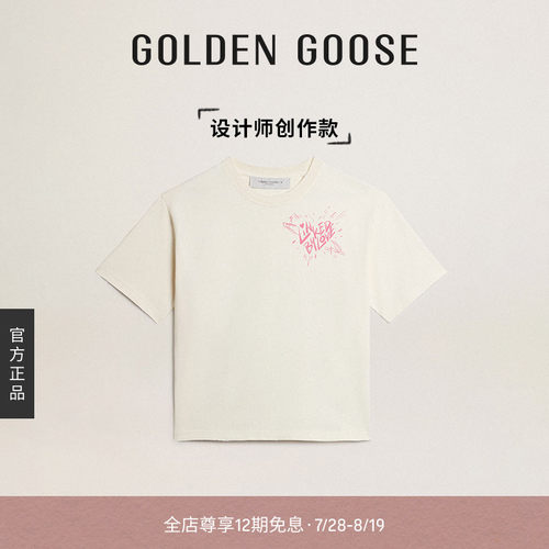 【创作款】Golden Goose女士休闲百搭短袖T恤GGDB