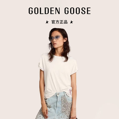 GoldenGoose男女装短袖圆领T恤