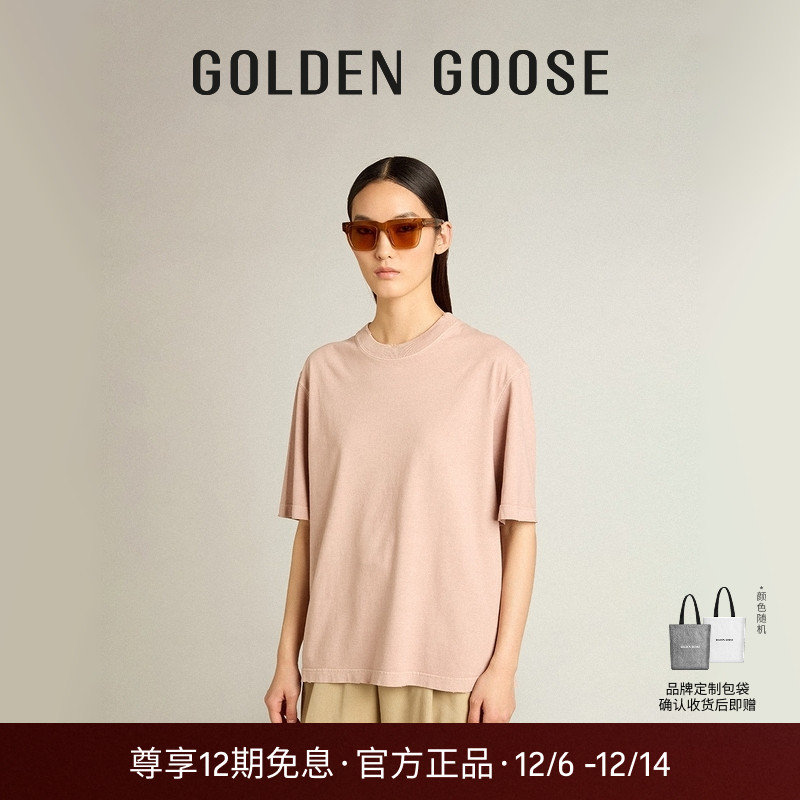 GoldenGoose圆领套头运动T恤