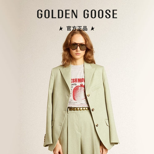 Golden Goose【520礼物】女士Journey系列草莓印花T恤GGDB
