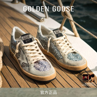 Golden Goose女鞋Ball Star复古增高亮片脏脏鞋GGDB