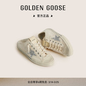 Goose 女鞋 新款 GGDB Star可踩两穿休闲板鞋 Golden