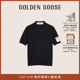 Collection 女装 绵羊毛短袖 POLO衫 Golden 马球衫 Goose