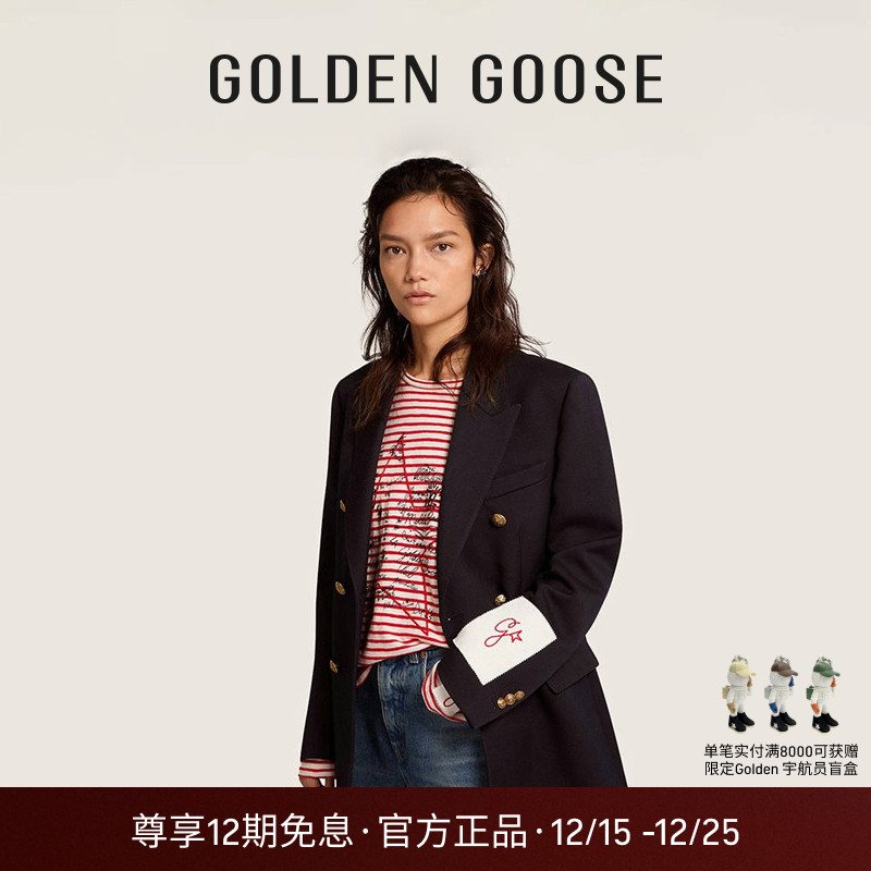 GoldenGoose女士休闲西服外套