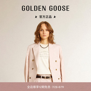 【明星同款】Golden Goose男Journey系列印花T恤GGDB