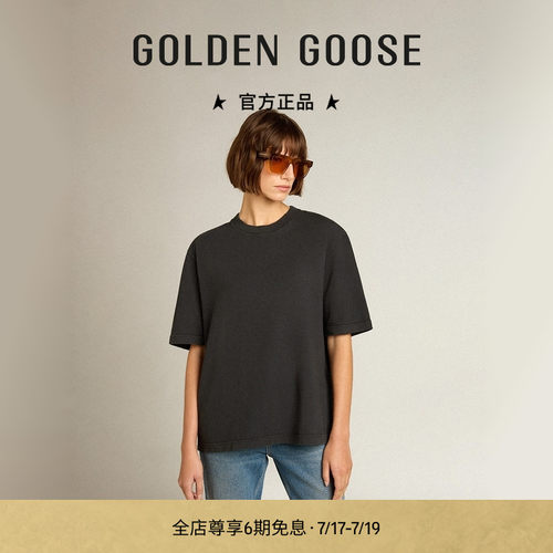 GoldenGoose圆领套头运动T恤