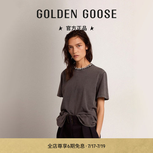 GoldenGoose女装棉质短袖T恤