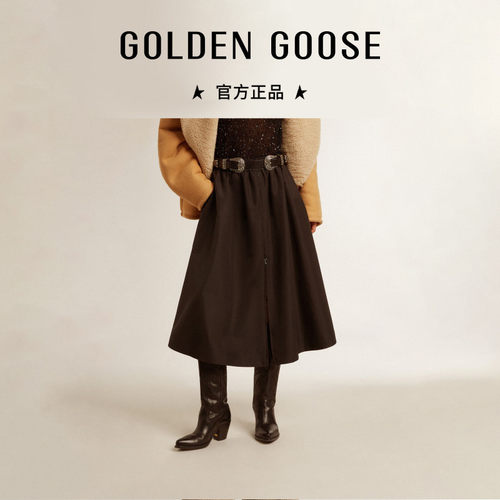 Golden Goose 女款JOURNEY系列棉质圆裙GGDB
