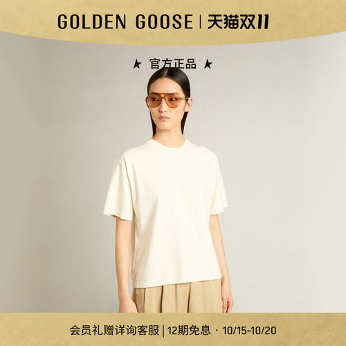 GoldenGoose圆领套头运动T恤
