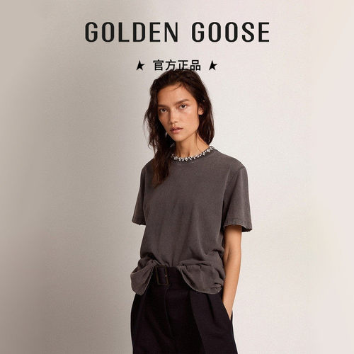 GoldenGoose女装棉质短袖T恤